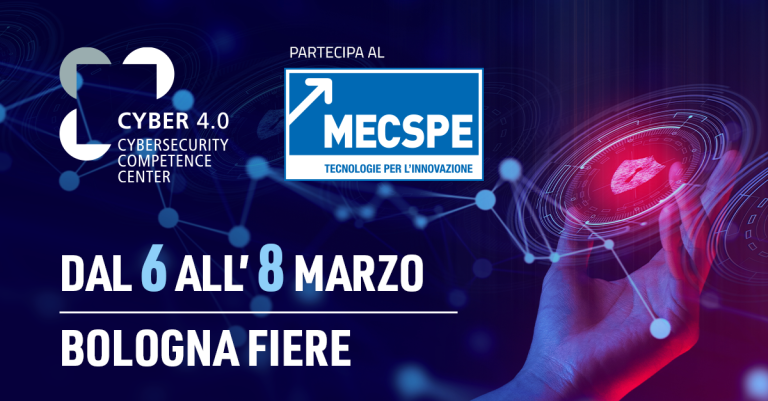 Cyber 4.0 partecipa a MECSPE 2024